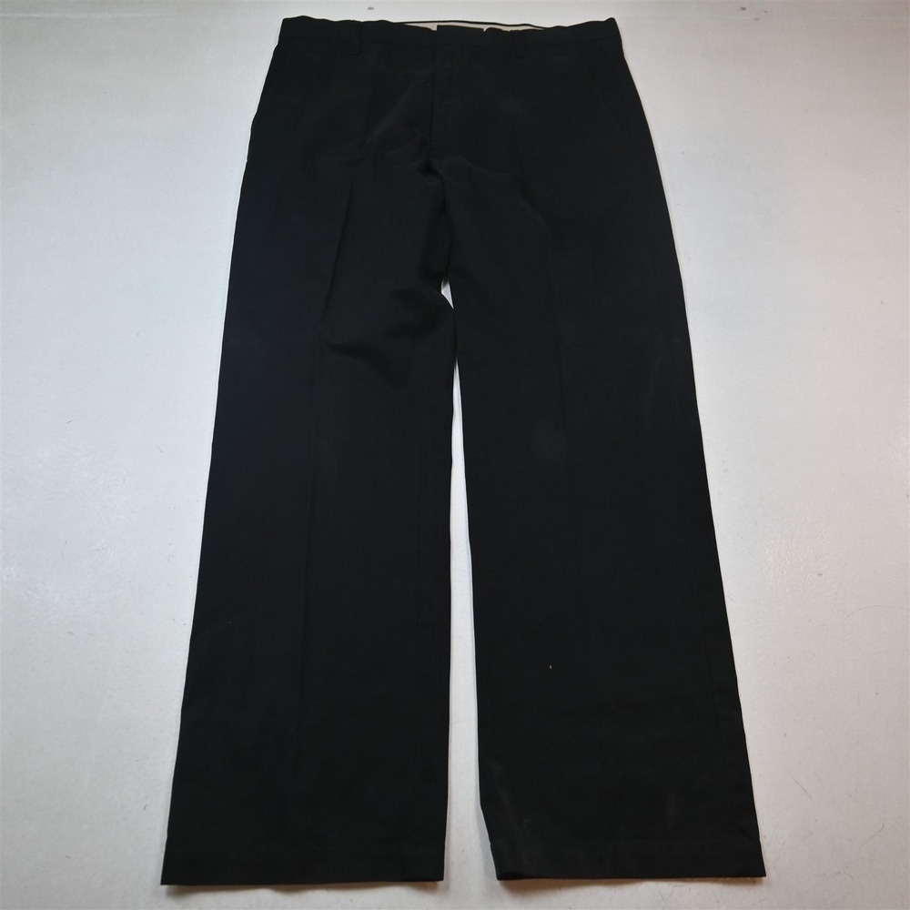 Banana Republic 36x34 Black 100% Cotton Dawson Relaxed Chino Mens Pants